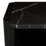 Floyd Marble Bedside Black