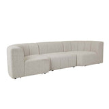 Juno Channel Centre Sofa Grey Speckle