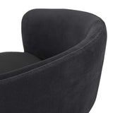 Asher Barstool Onyx Velvet