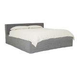 vittoria escape slipcover queen bed washed smoke