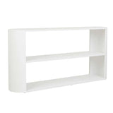 Classique Oval Low Shelf Console White