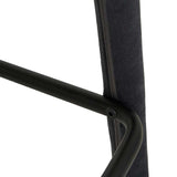 Jessica Barstool Onyx Velvet