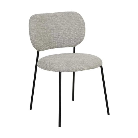 Miller Dining Chair Taupe Boucle