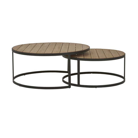 Solar Halo Nest Coffee Tables Black