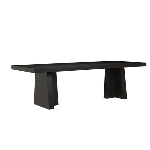 Porter Tri Dining Table Matt Black