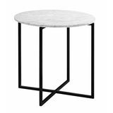 Elle Luxe Marble Side Table
