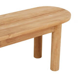 Cannes Oval Bench 1600mm