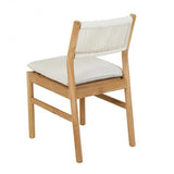 Cannes Rope Dining Chair Snow