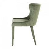 Claudia Dining Chair Cypress Green Velvet