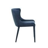 Claudia Dining Chair Navy Velvet