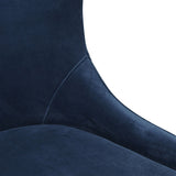 Claudia Dining Chair Navy Velvet