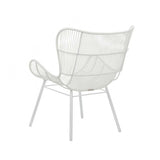 Mauritius Wing Chair Small White