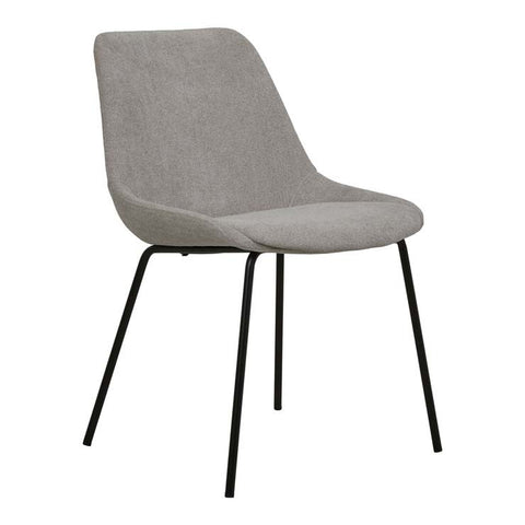 Muse Dining Chair Grey Steel