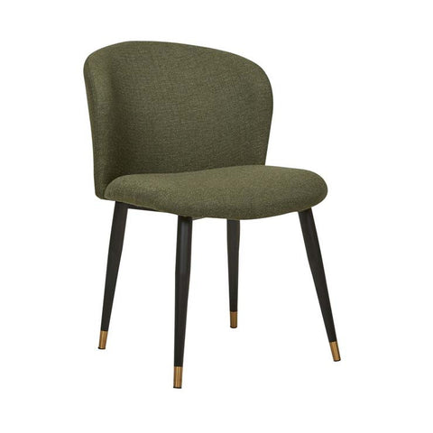 Sara Dining Chair Green Tweed