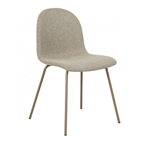 Smith Straight Leg Dining Chair Khaki Grey