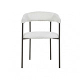 Stanley Dining Chair Snow Boucle