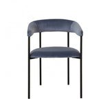 Stanley Dining Chair Steel Blue