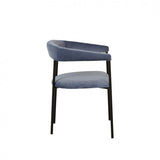 Stanley Dining Chair Steel Blue