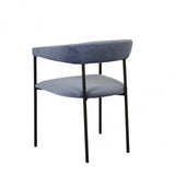 Stanley Dining Chair Steel Blue