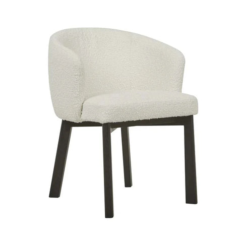 Tate Dining Chair Snow Boucle