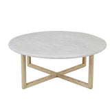 Camille Coffee Table White Marble