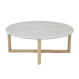 Camille Coffee Table White Marble