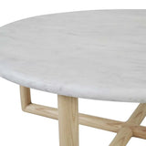 Camille Coffee Table White Marble