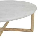 Camille Coffee Table White Marble