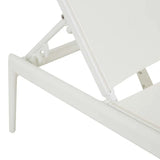 Portsea Classic Sunbed White