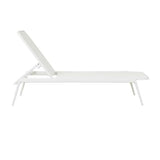 Portsea Classic Sunbed White