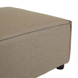 Aruba Cube Ottoman Bark