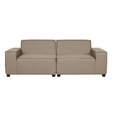 Aruba Cube Right Arm Sofa Bark