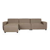 Aruba Cube Right Arm Sofa Bark