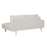 Aruba Platform Two Seater Left Arm Sofa Canvas