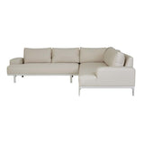 Aruba Platform Two Seater Left Arm Sofa Canvas