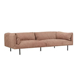 Felix Fold Four Seater Sofa Rust