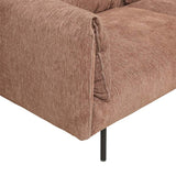 Felix Fold Four Seater Sofa Rust