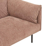 Felix Fold Four Seater Sofa Rust