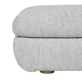 Hugo Marla Ottoman Ice Grey