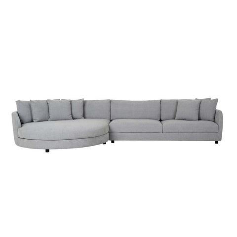 Hugo Tonda Left Chaise Set Harbour Grey