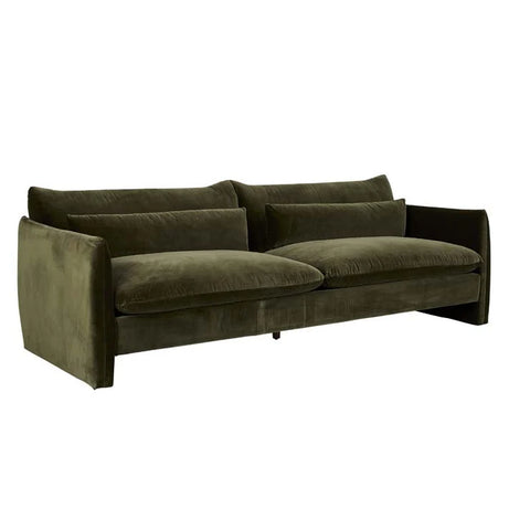 Sidney Peak Sofa Caper Velvet