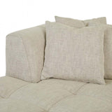 Sidney Slouch Left Chaise Barley