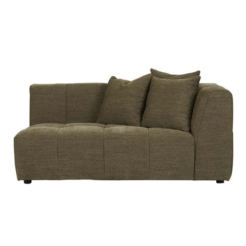 Sidney Slouch Right Arm Sofa Copeland Olive