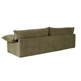 Vittoria Como Four Seater Sofa Copeland Olive