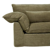 Vittoria Como Four Seater Sofa Copeland Olive