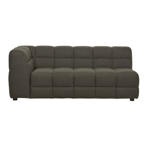 Vittoria Olive Left Arm Sofa Fern