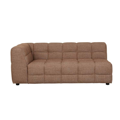 Vittoria Olive Left Arm Sofa Rust Speckle