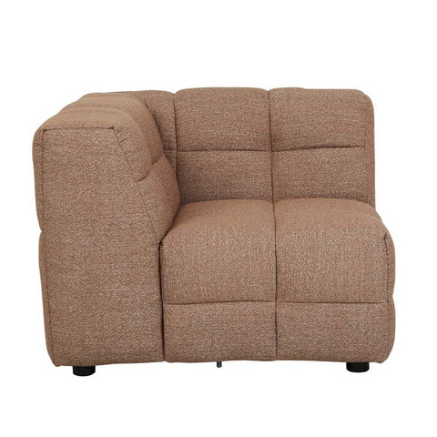 Vittoria Olive Corner Seat Sofa Rust Speckle