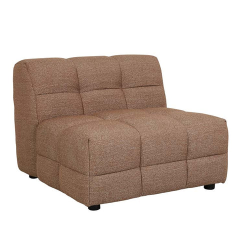 Vittoria Olive One Seater Sofa Rust Speckle