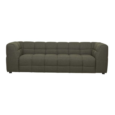 Vittoria Olive Three Seater Sofa Fern